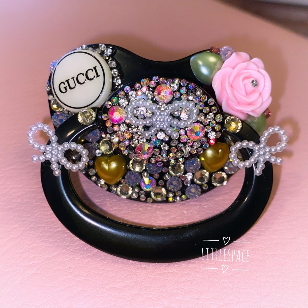 Adult Fancy Deco Paci 💎 Pacifier - Picture 3 of 7